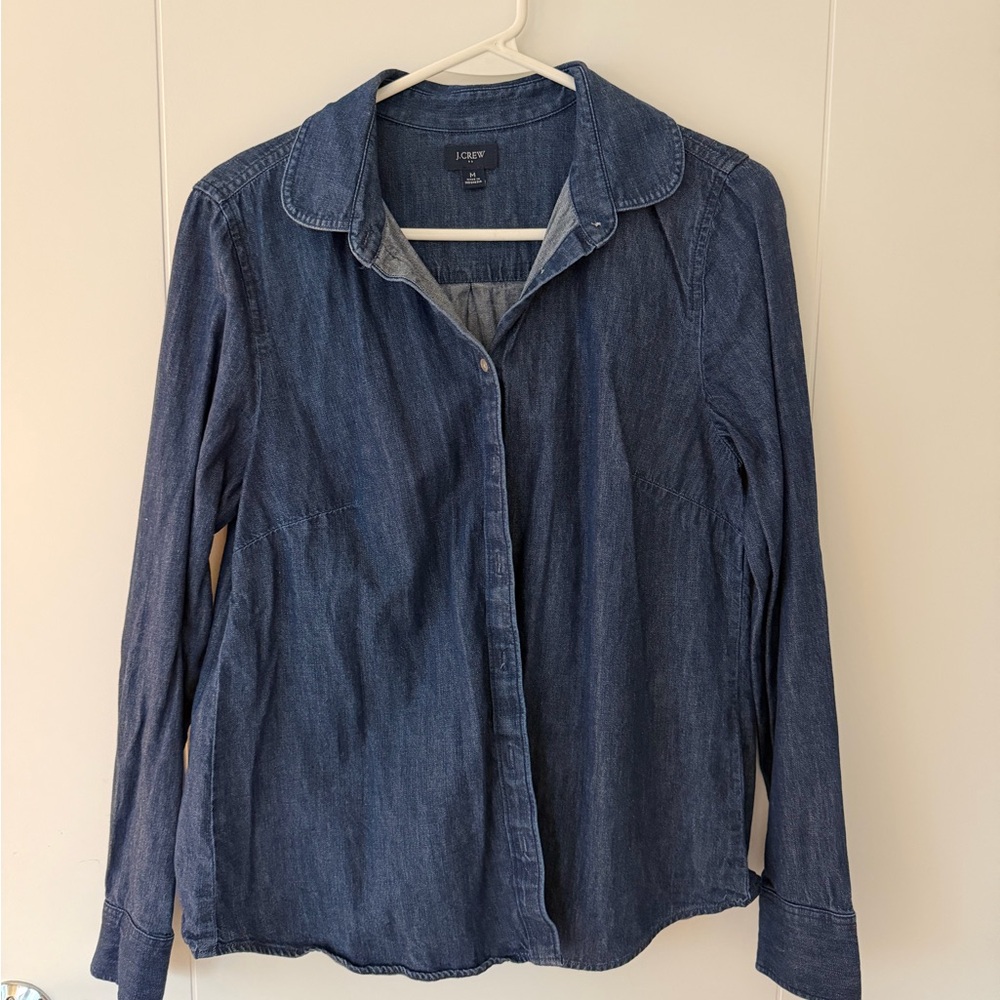 J.Crew Denim Button-Up